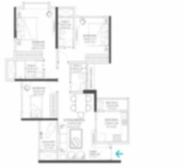 4bhk unit plan